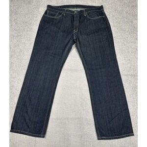 Levis 559 Jeans Mens 38x31.5 Blue Dark Wash Relaxed Straight Leg